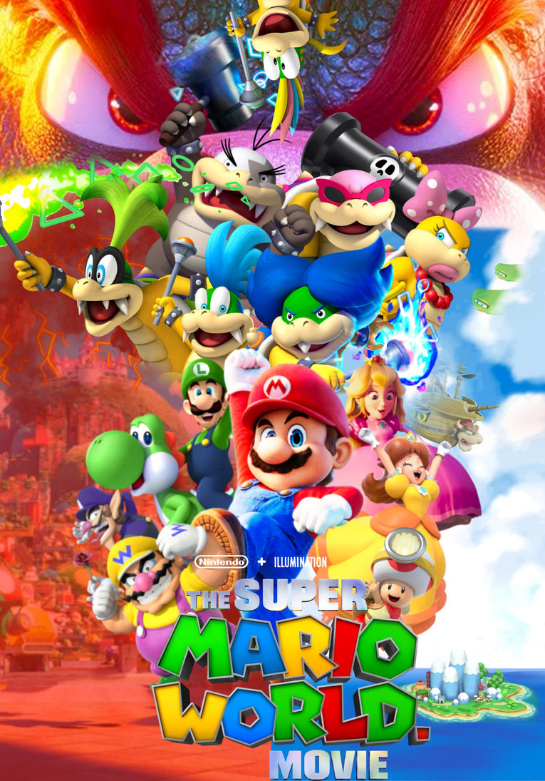 The Super Mario 2-Movie Collection HD Vudu/iTunes Via Moviesanywhere
