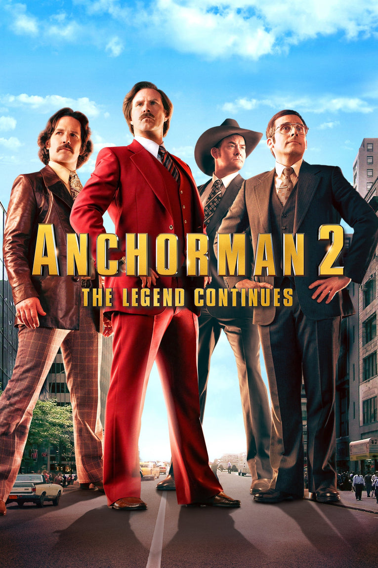 Anchorman 2: The Legend Continues HD Vudu Via Paramount Redeem