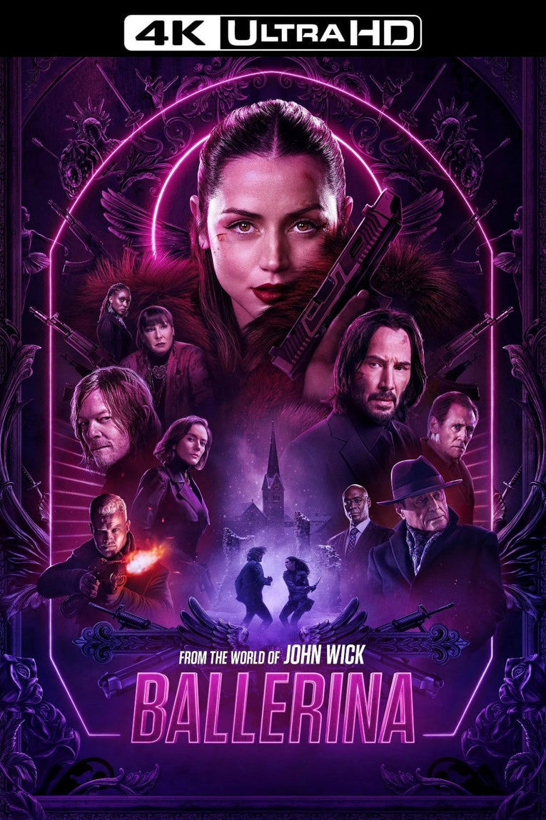 Ballerina: From the World of John Wick 4K Vudu or iTunes Via Movieredeem