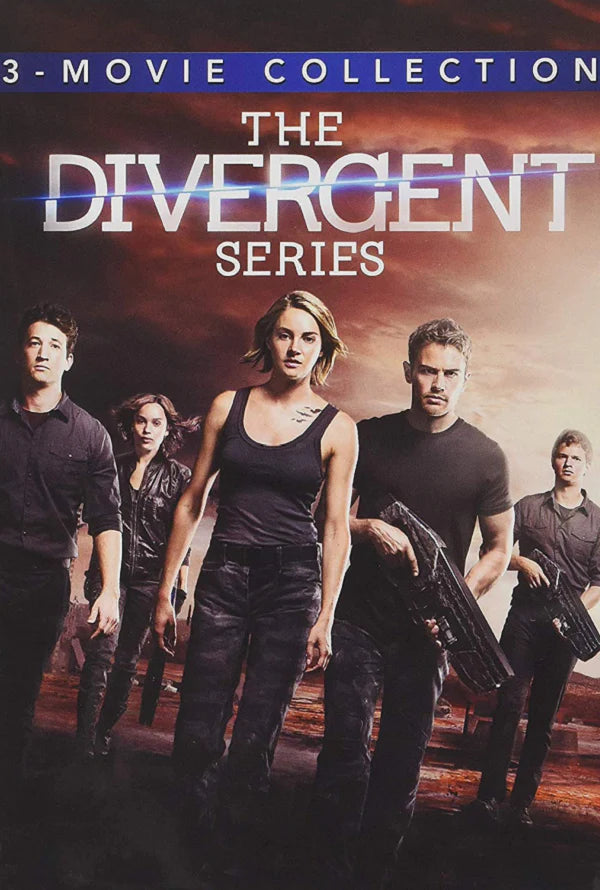 THE DIVERGENT SERIES 3-MOVIE COLLECTION HD Vudu/iTunes Via Moviesanywhere