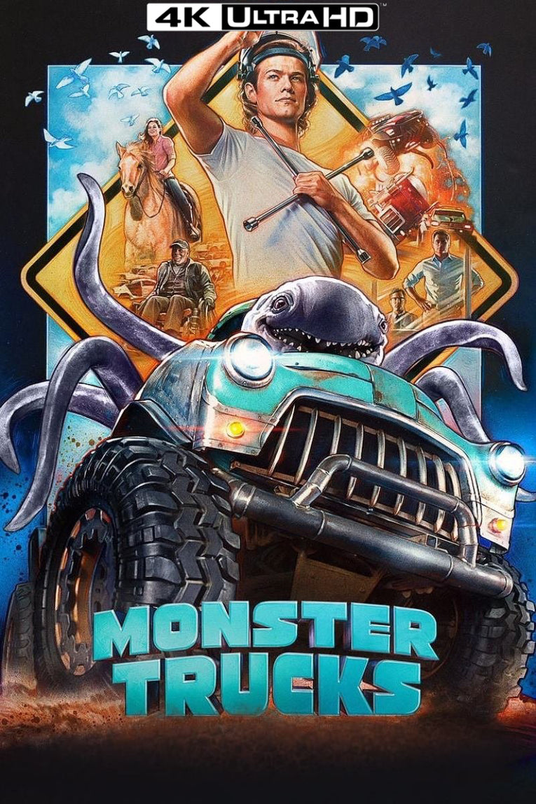 Monster Trucks 4K Vudu or iTunes Via Paramount redeem