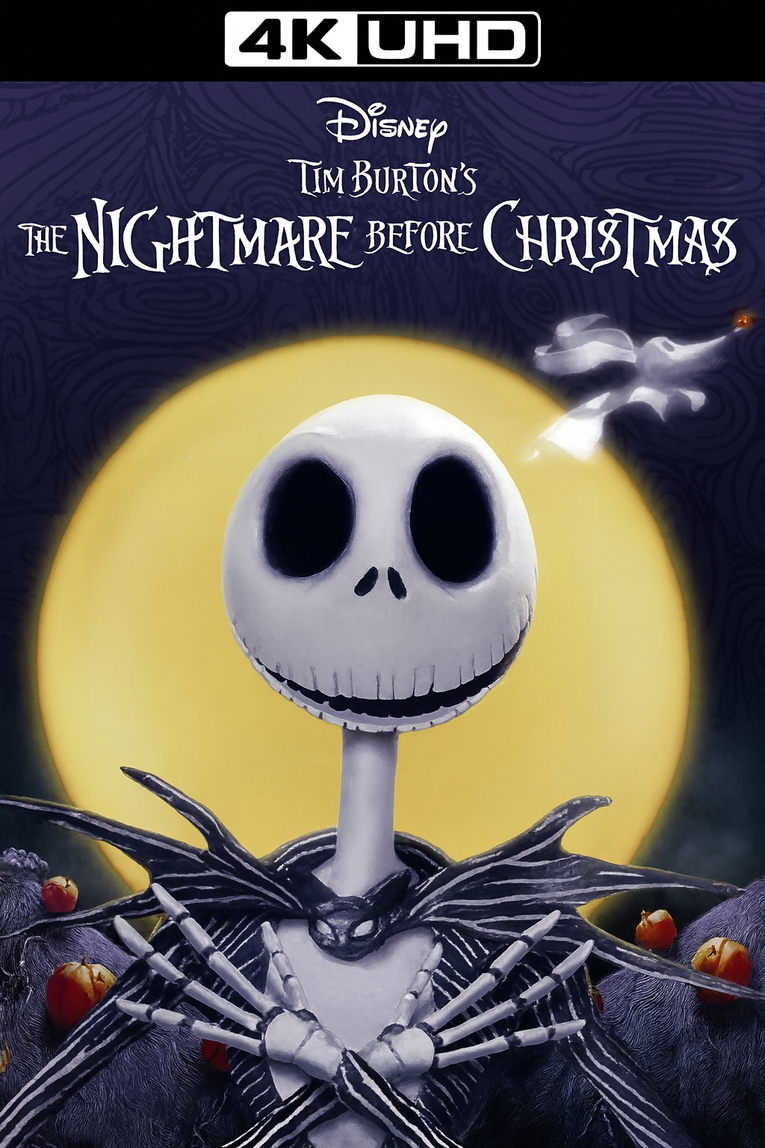 The Nightmare Before Christmas (1993) 4K Vudu/iTunes Via Moviesanywhere