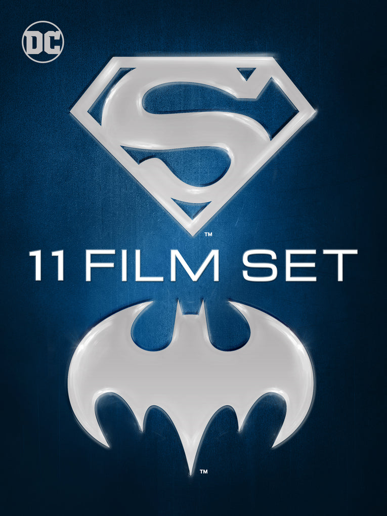 Superman Batman 11 Film Set 4K & HD Vudu/iTunes Via Moviesanywhere