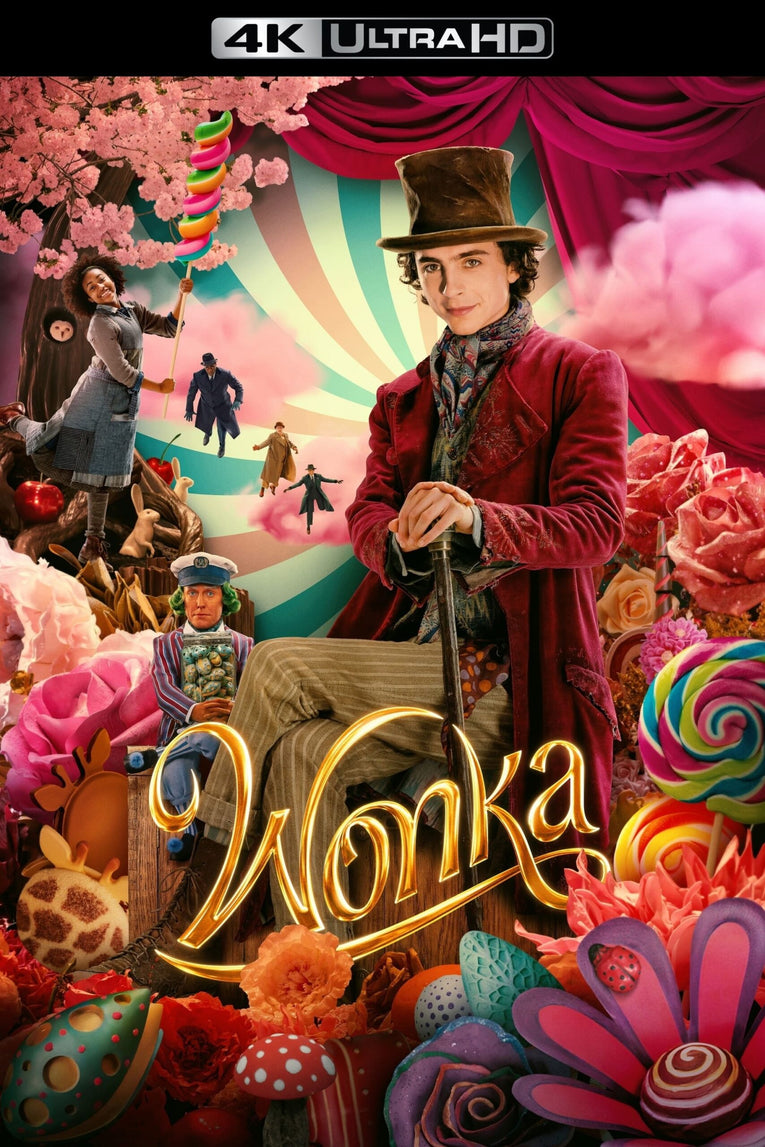 Wonka (2023) 4K Vudu/iTunes Via Moviesanywhere
