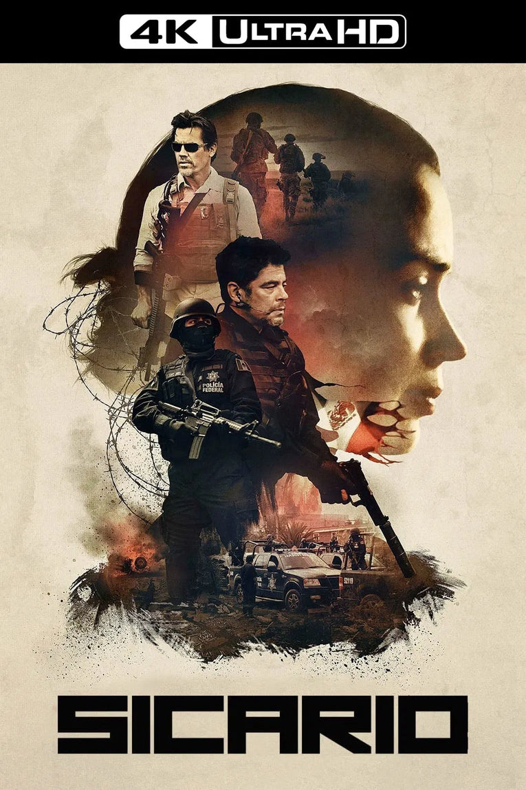 Sicario 4k Vudu via Movieredeem.com