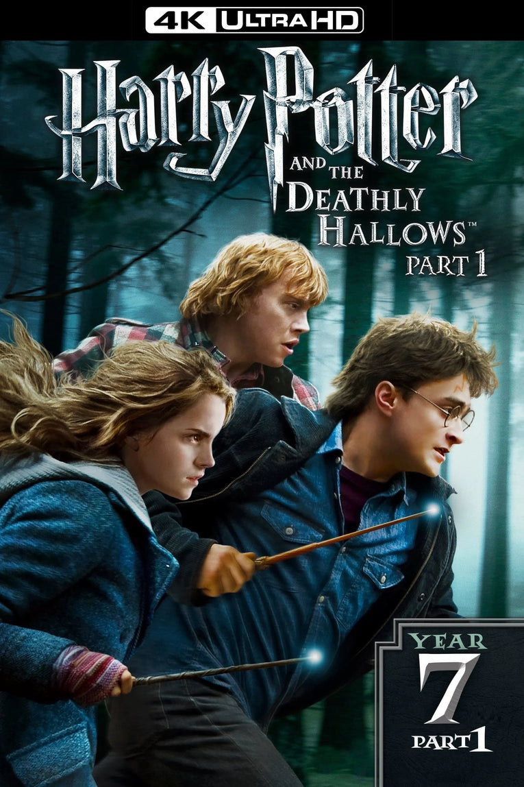 HARRY POTTER AND THE DEATHLY HALLOWS PART 1 4K Vudu/iTunes Via Moviesanywhere