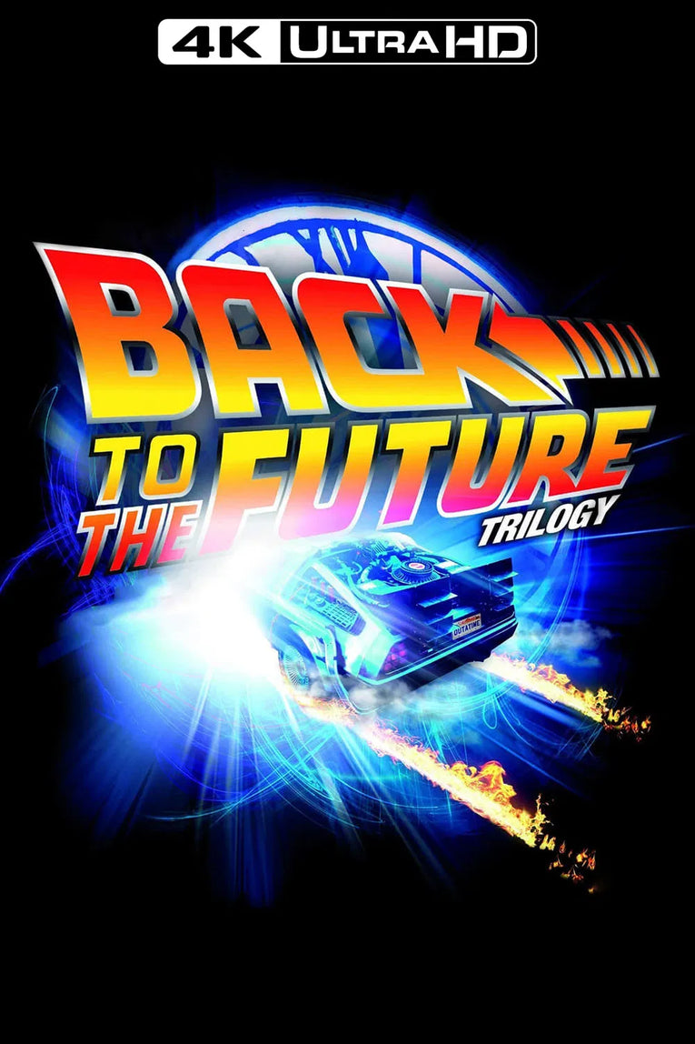 BACK TO THE FUTURE TRILOGY 4K VUDU/ITUNES Via Moviesanywhere