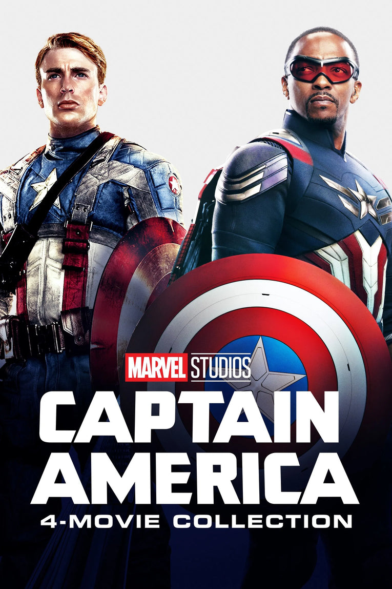 Captain America 4 Movie Collection HD Vudu/iTunes Via Moviesanywhere