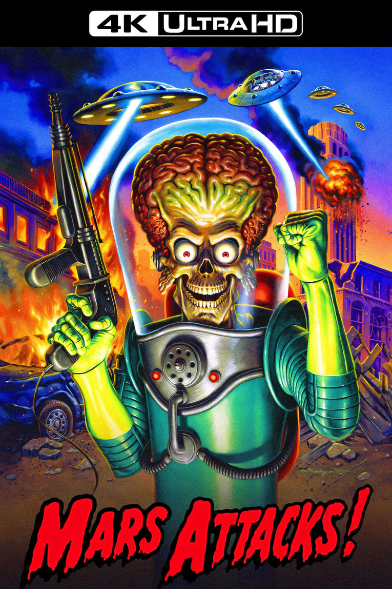 Mars Attacks! (1996) 4K Vudu/iTunes Via Moviesanywhere