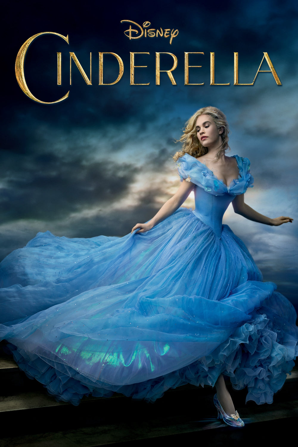 CINDERELLA 2015 HD Vudu/iTunes Via Google Play Redeem