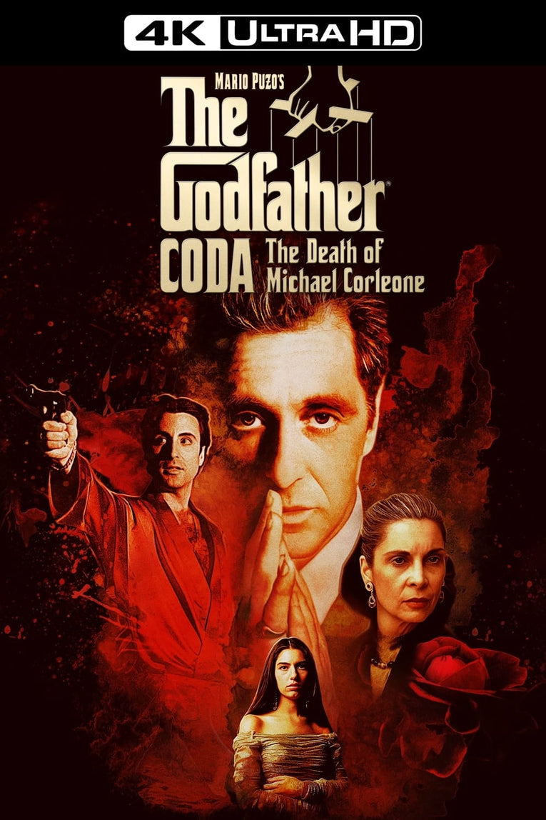 The Godfather Part 3 CODA 4K Vudu Via Paramount Redeem