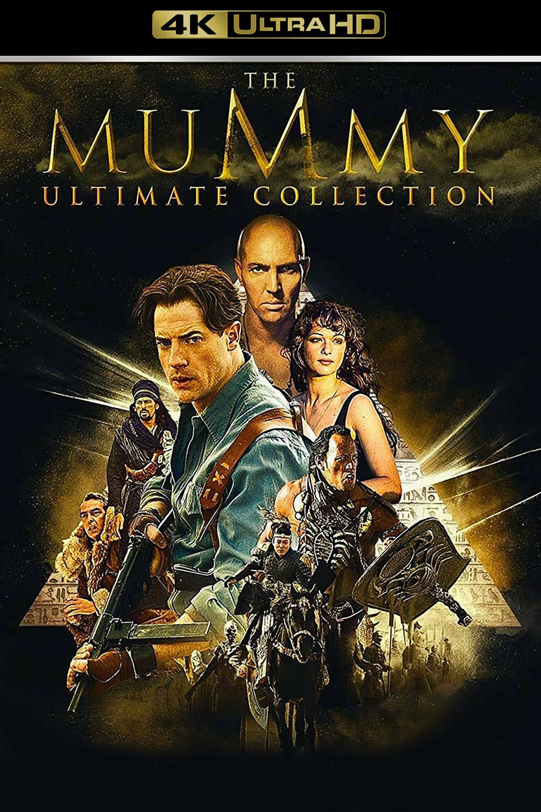 The Mummy 4 Movie Collection 4K Vudu/iTunes Via iTunes Redeem
