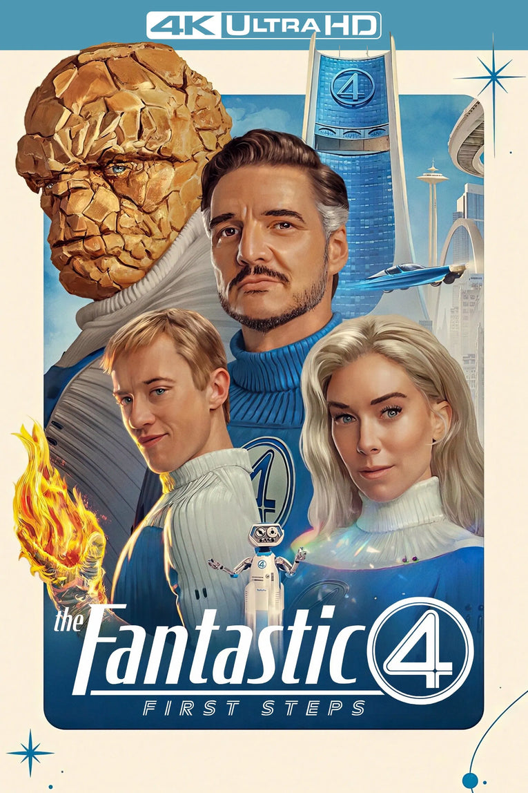 The Fantastic 4: First Steps (2025) 4K Vudu/iTunes Via Moviesanywhere