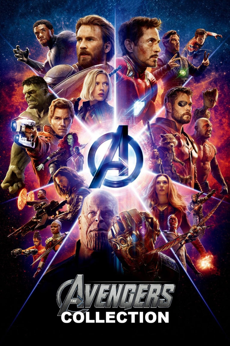 The Avengers Collection 4 Movie Collection HD Vudu/iTunes Via Moviesanywhere