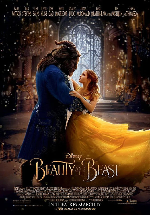 Beauty and the Beast Live HD Vudu/iTunes Via Google Play Redeem