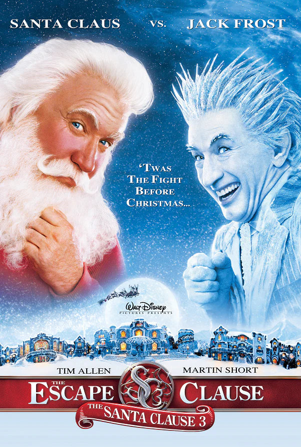 The Santa Clause 3 Escape Clause HD Vudu/iTunes Via Google Play Redeem