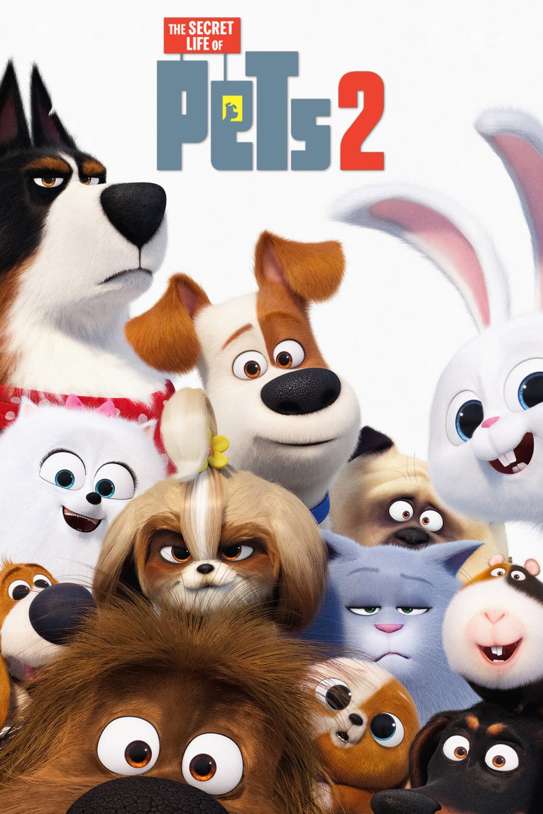 SECRET LIFE OF PETS 1 & 2 HD Vudu/iTunes Via Moviesanywhere