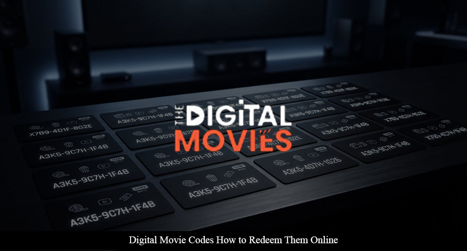 Digital Movie Codes: How to Redeem Them Online
