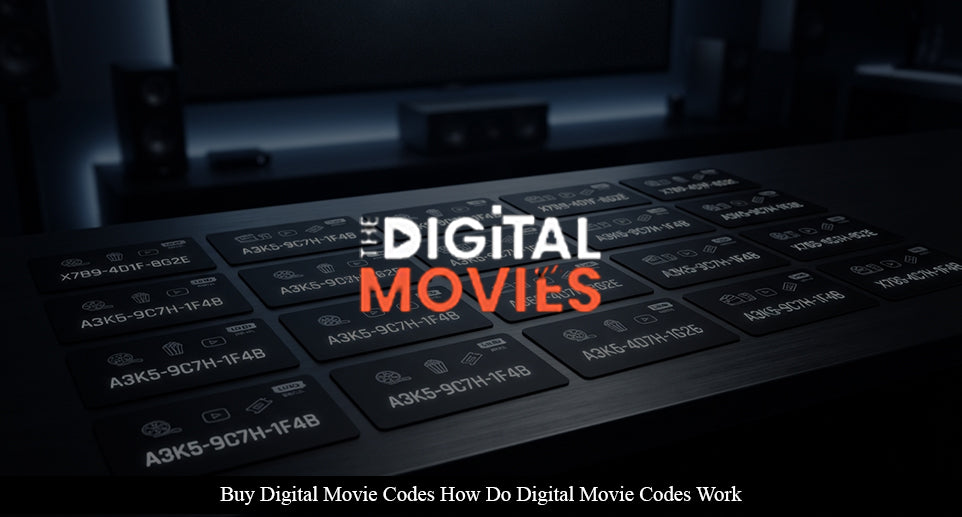 Buy Digital Movie Codes: How Do Digital Movie Codes Work?