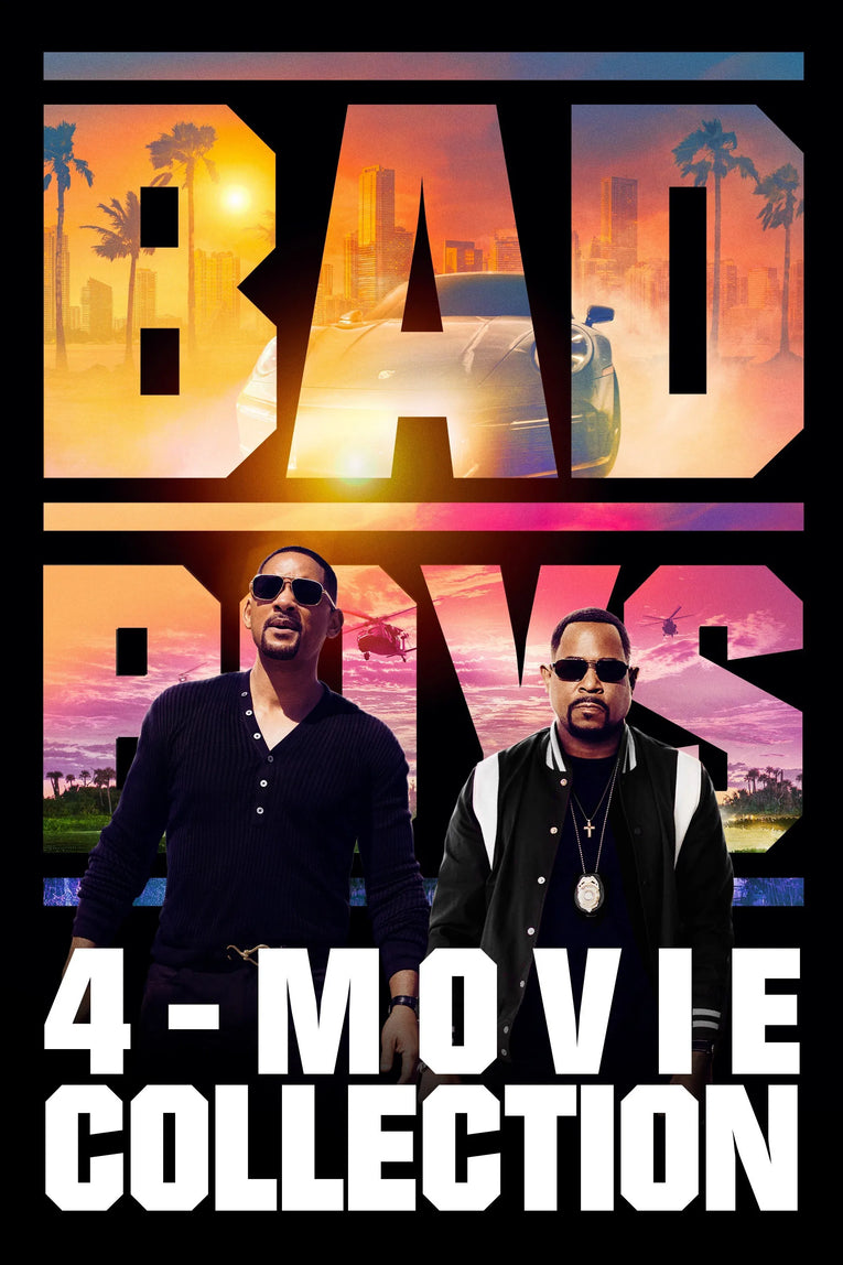 Bad Boys 4 Movie Collection 4K Vudu/iTunes Via Moviesanywhere