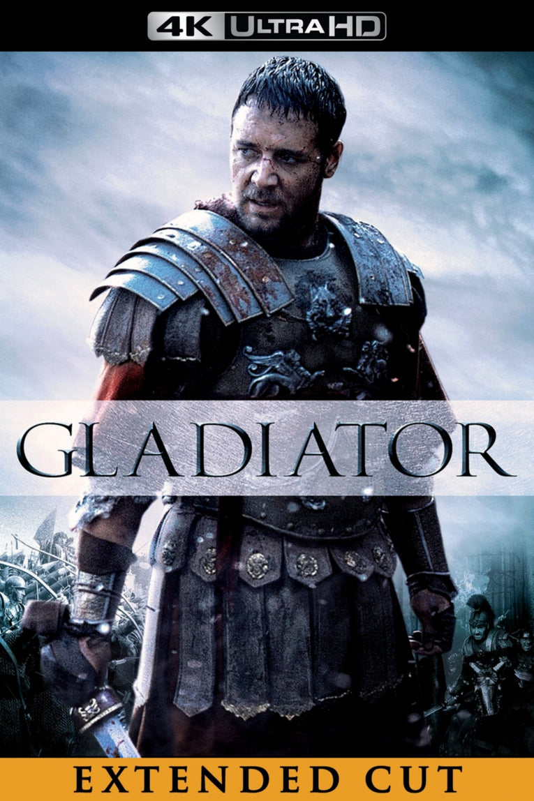 Gladiator 4K Extended Cut Vudu Via Paramount Redeem