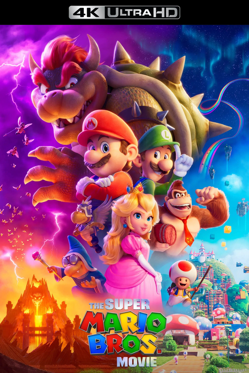 THE SUPER MARIO BROS MOVIE 4K VUDU/iTunes Via Moviesanywhere