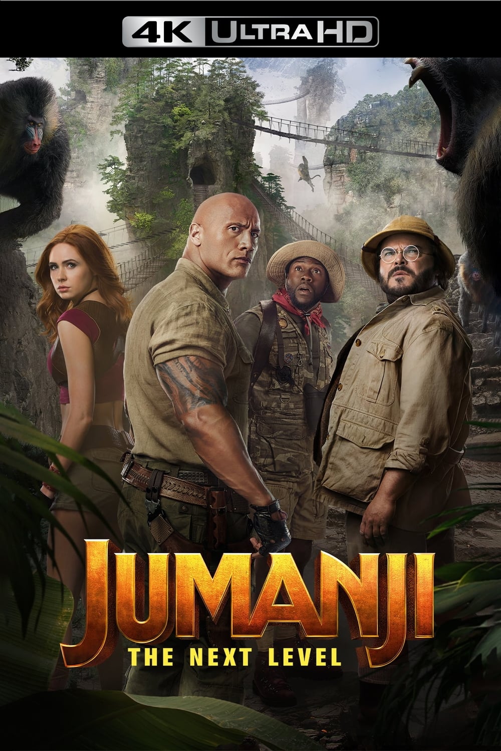 JUMANJI THE NEXT LEVEL 4K Vudu/iTunes Via Moviesanywhere