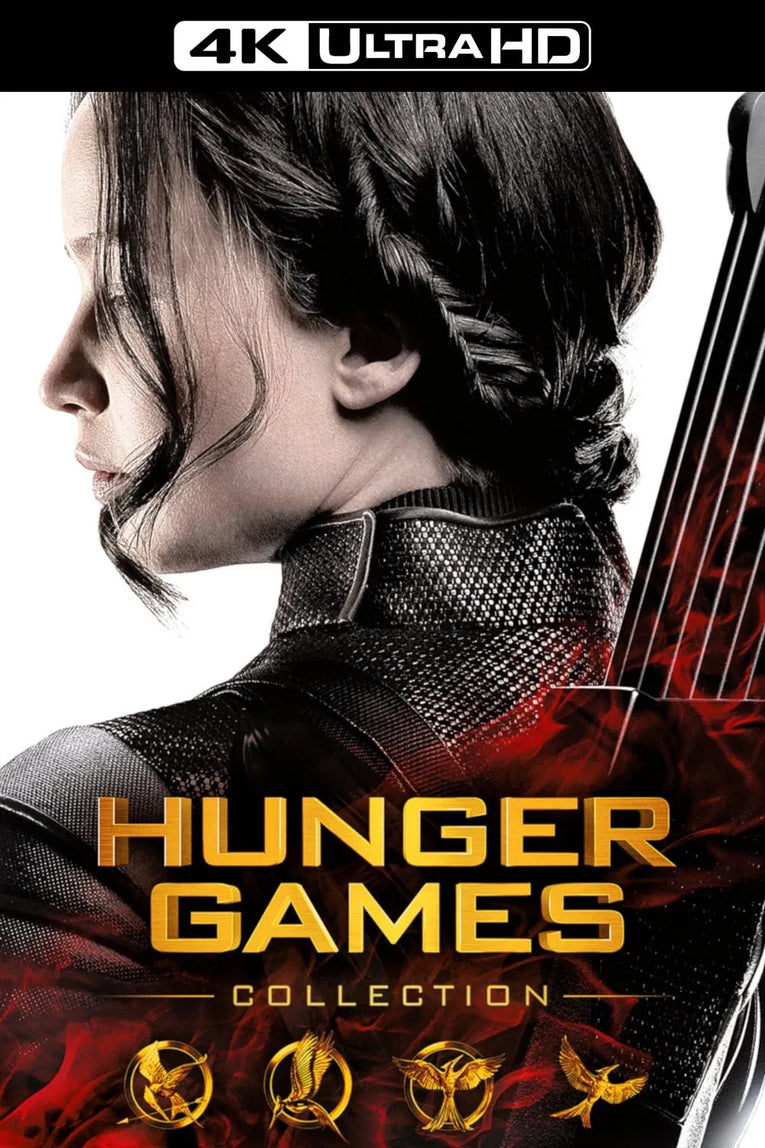 THE HUNGER GAMES 4 FILM COLLECTION iTunes 4K Via iTunes Redeem