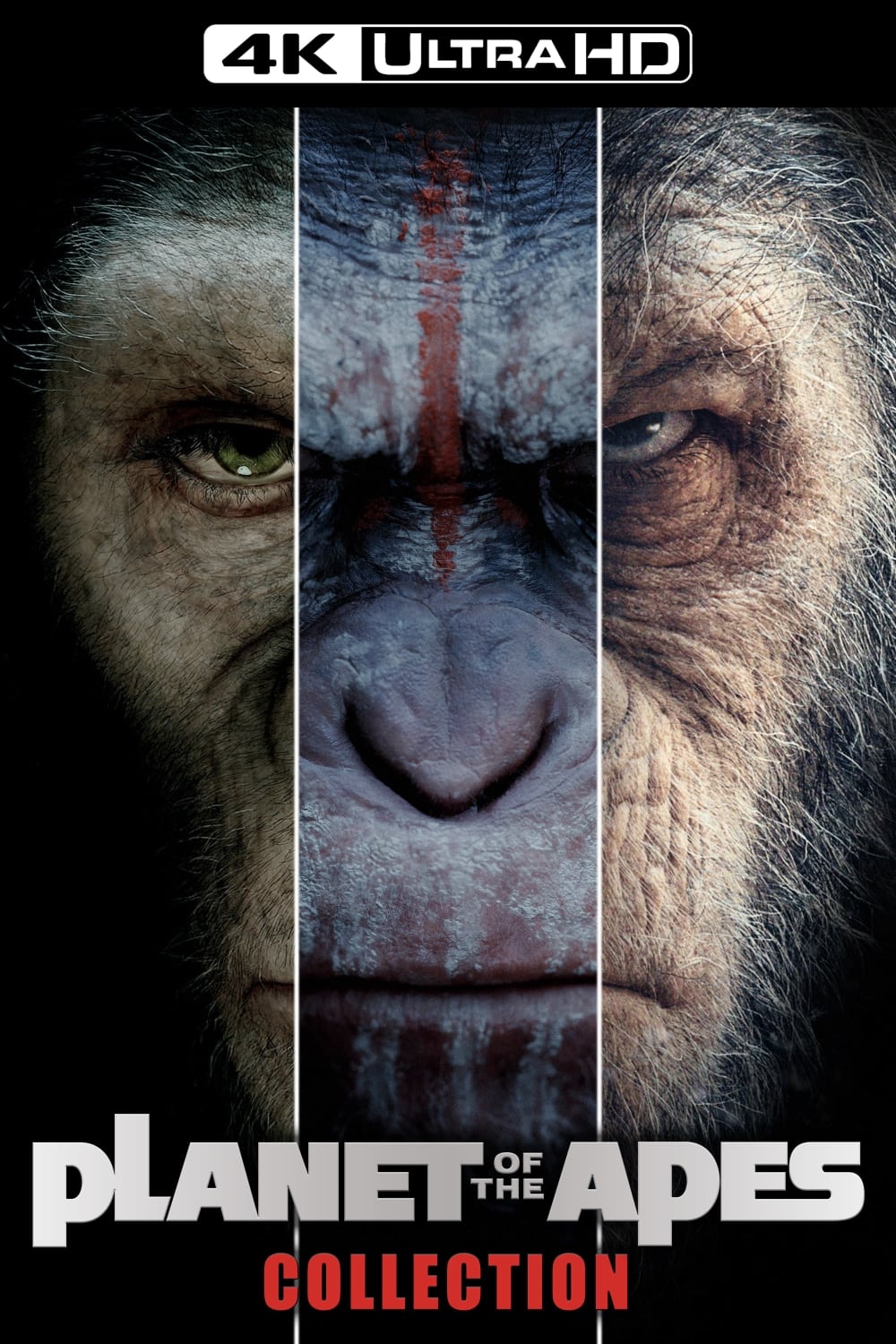 PLANET OF THE APES 3 Movie Collection 4k Vudu/iTunes Via iTunes Redeem