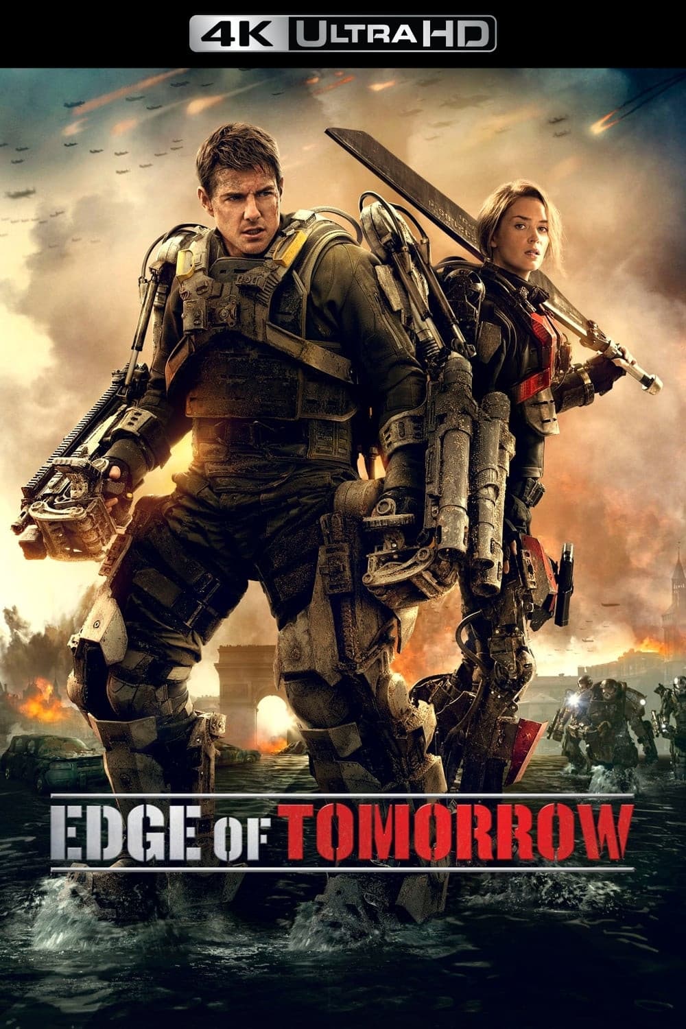 EDGE OF TOMORROW VUDU/ITUNES 4K VIA Moviesanywhere