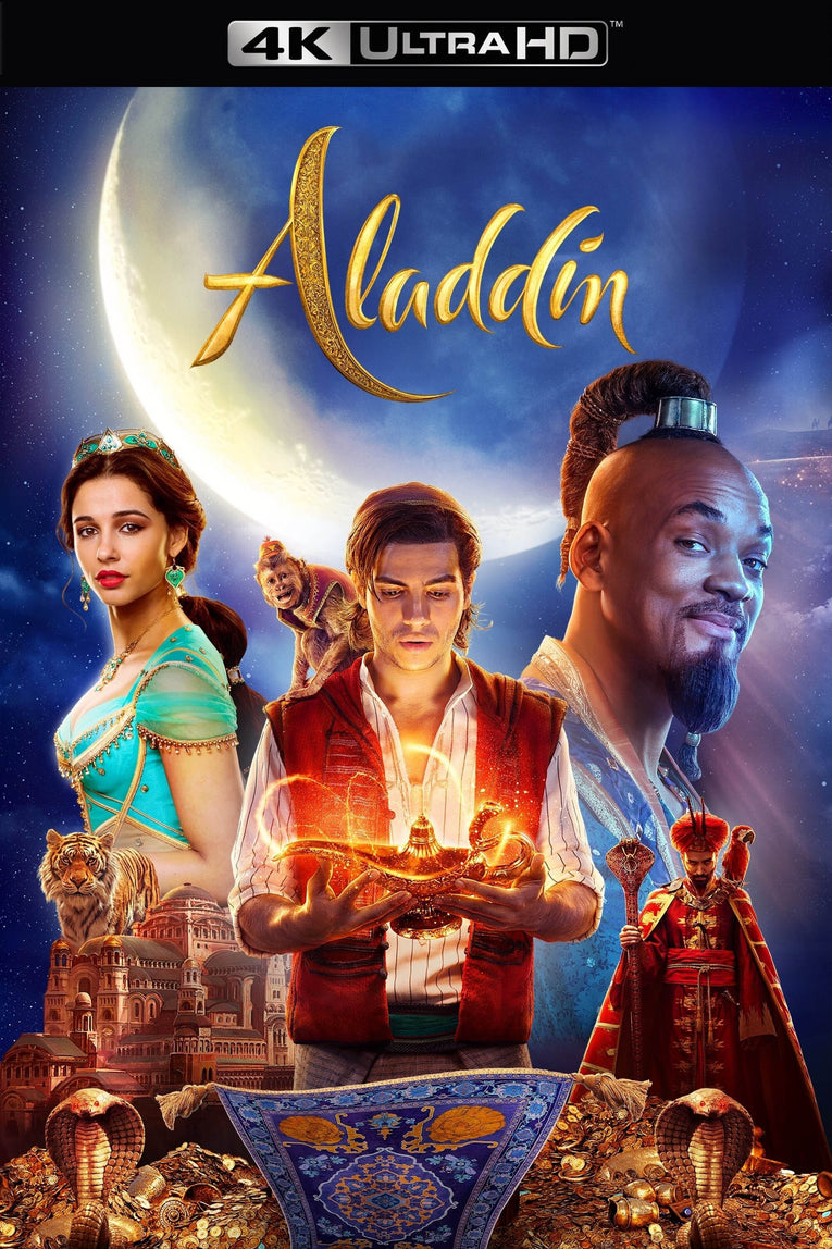 ALADDIN 2019 4K Vudu/iTunes Via Moviesanywhere