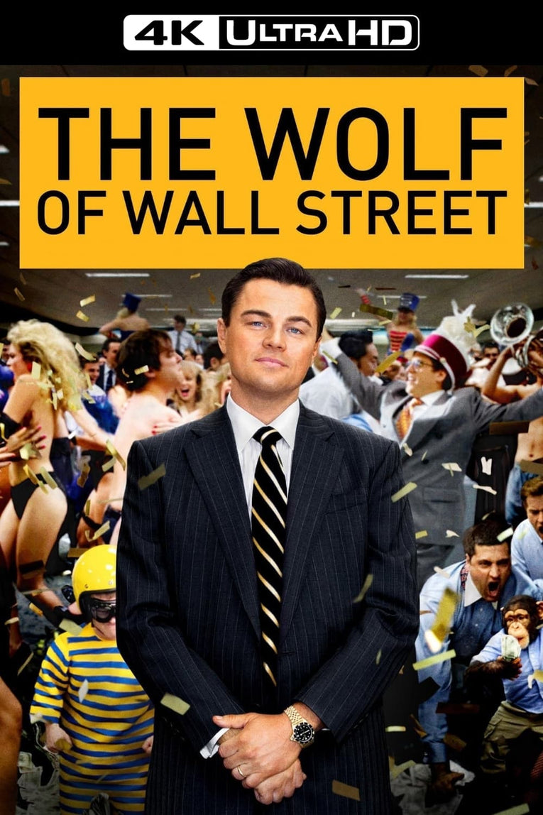 The Wolf of Wall Street 4K Vudu Via Paramount Redeem