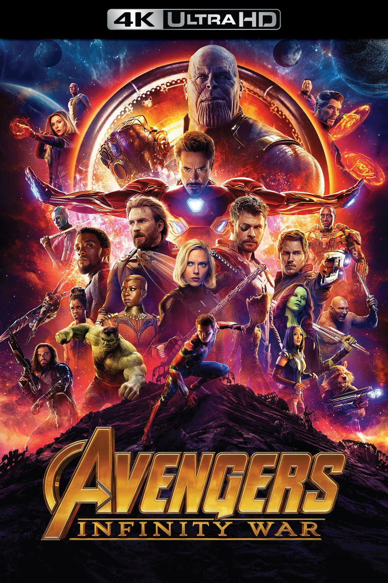 Avenger Infinity War 4K Vudu/Itunes Via Moviesanywhere