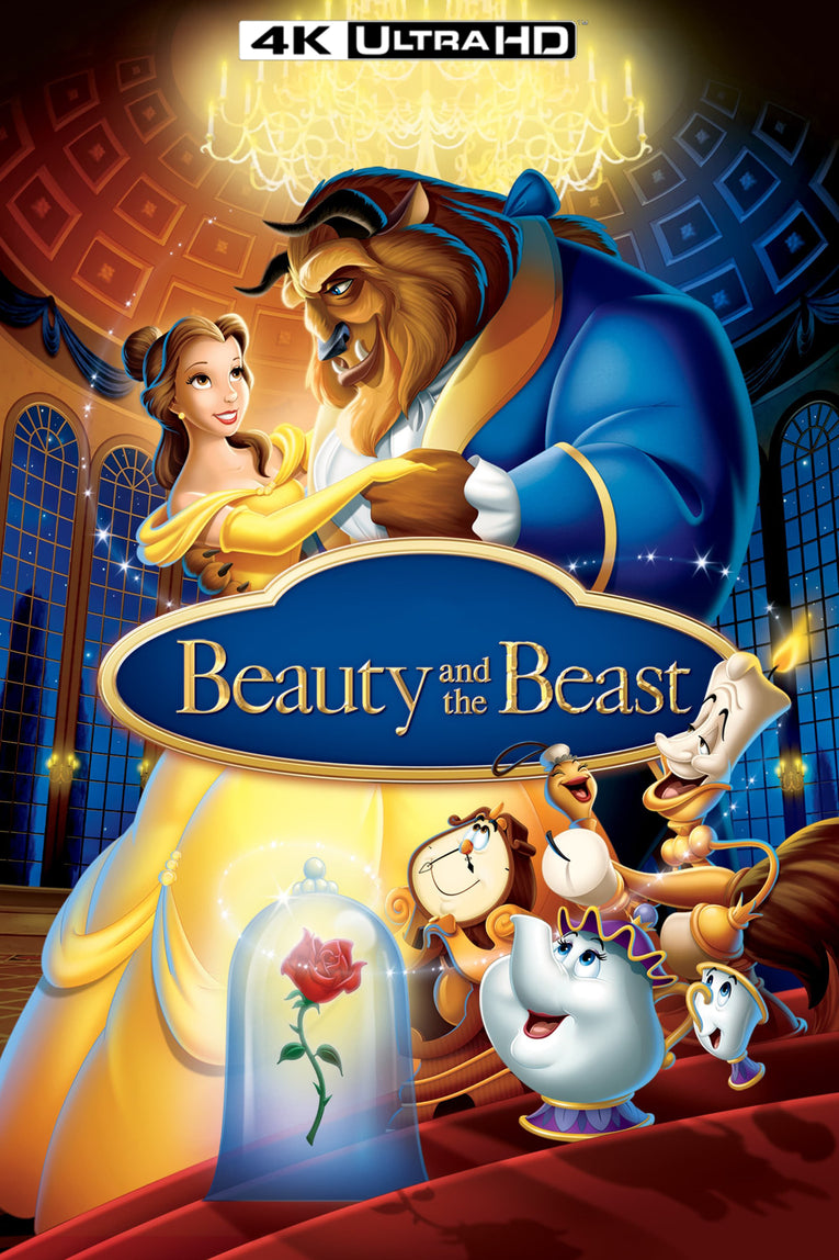 Beauty and the Beast 1991 4k Vudu/iTunes Via Moviesanywhere