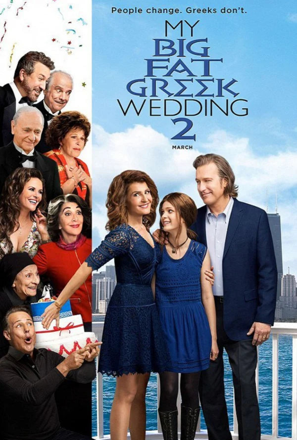 MY BIG FAT GREEK WEDDING 2 VUDU HD OR ITUNES HD VIA MA