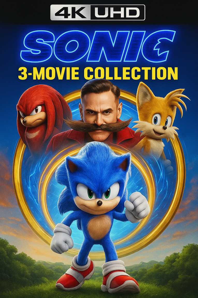 Sonic the Hedgehog 3-Movie Collection 4K Vudu Via Paramount redeem