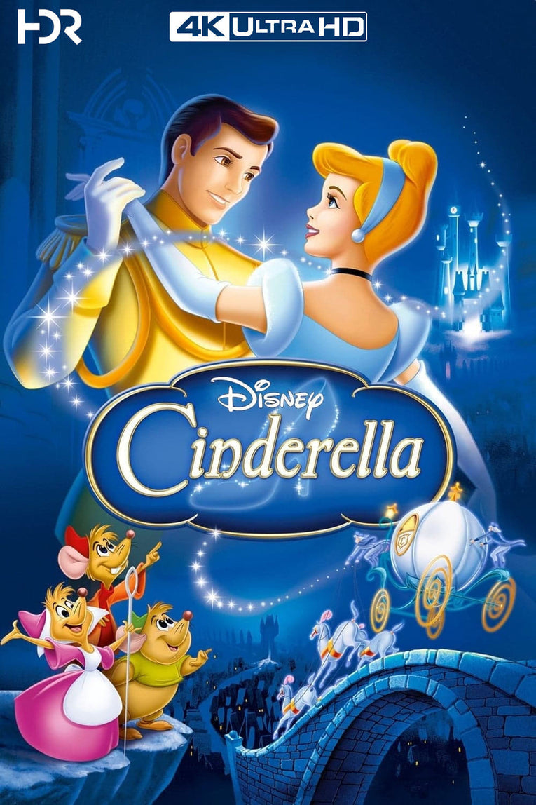 Cinderella (1950) 4K Vudu/iTunes Via Moviesanywhere