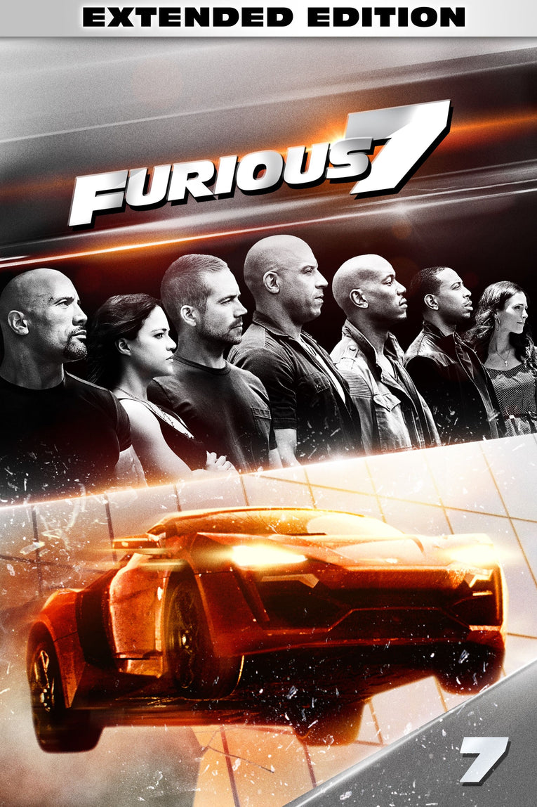 Furious 7 Extended Edition 4K Vudu/iTunes Via Moviesanywhere