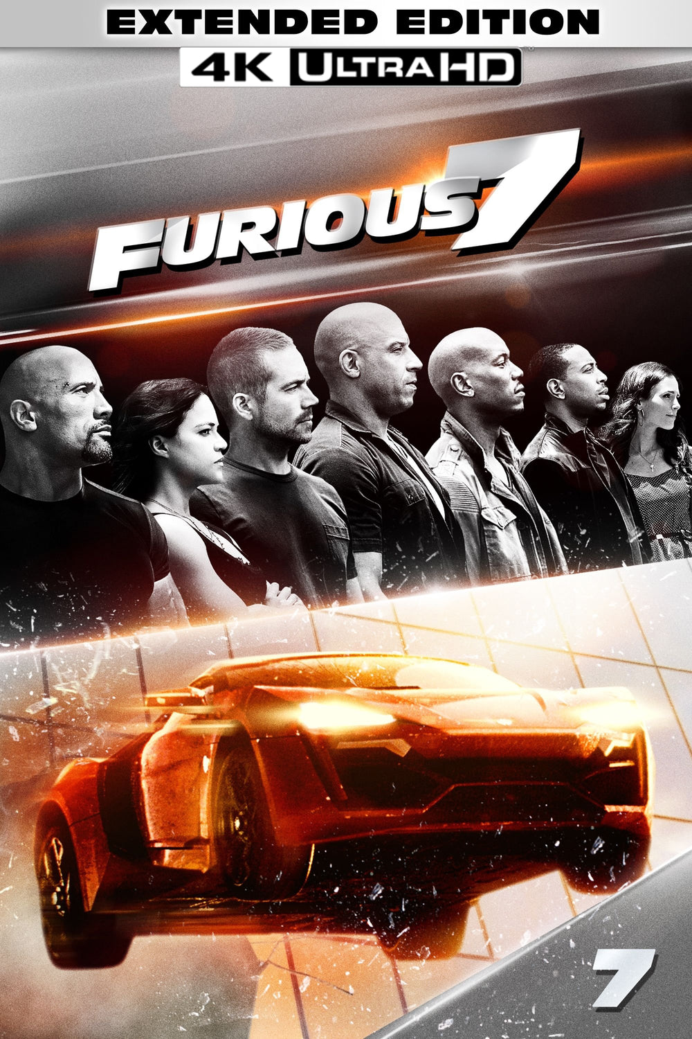 Furious 7 Extended Edition 4K Vudu/iTunes Via Moviesanywhere