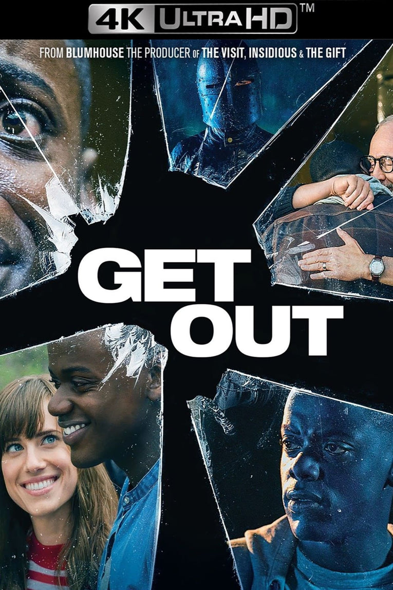 Get Out 4K VUDU/iTunes Via Moviesanywhere