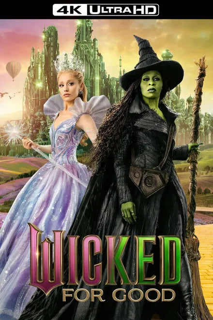 Wicked: For Good (2025) 4K Vudu/iTunes Via Moviesanywhere