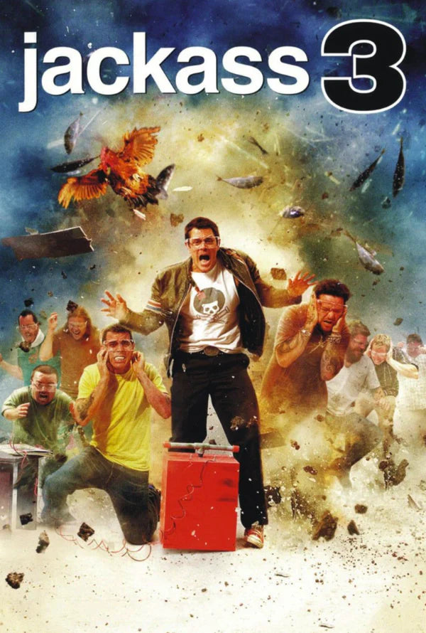 Jackass 3 Unrated HD Vudu Via Paramount Redeem