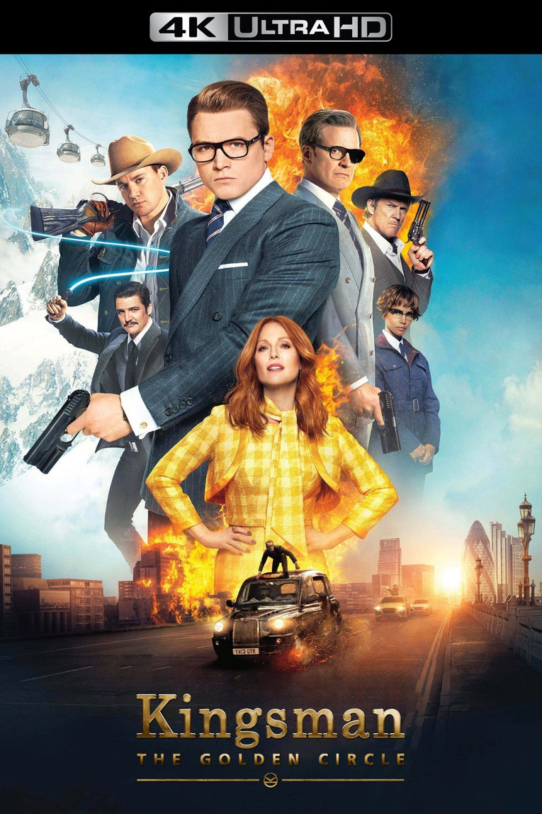 KINGSMAN THE GOLDEN CIRCLE VUDU 4K THROUGH ITUNES 4K