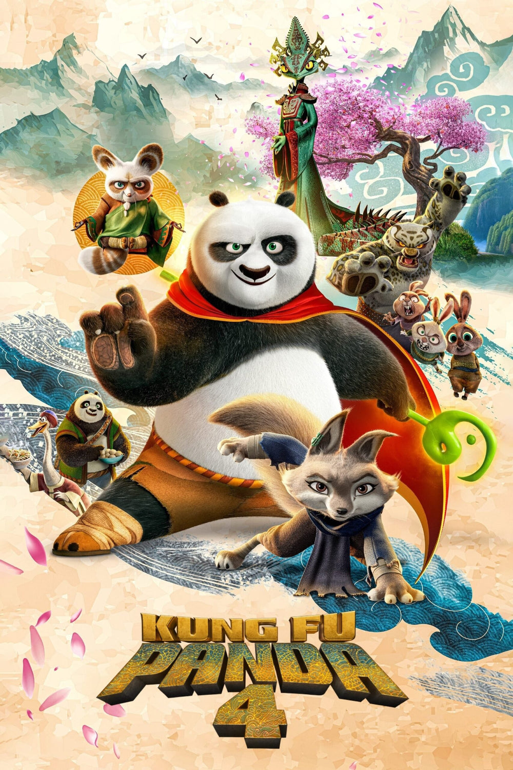 Kung Fu Panda 4 4K Vudu/iTunes Via Moviesanywhere
