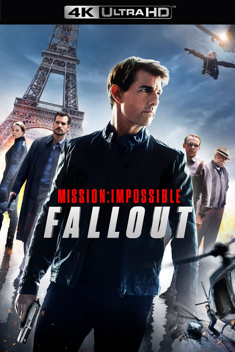 MISSION IMPOSSIBLE FALLOUT 4K vudu or Itunes Via paramount redeem