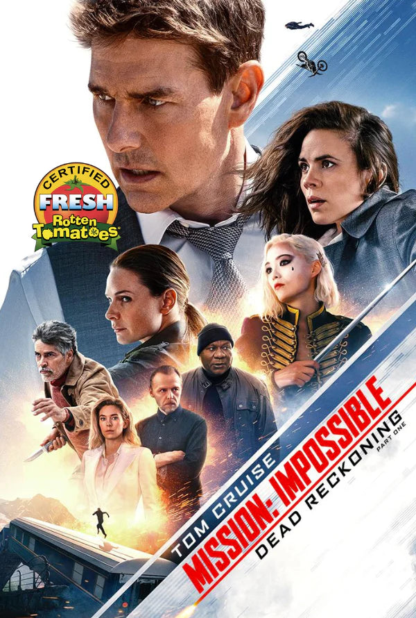 MISSION IMPOSSIBLE DEAD RECKONING PART 1 VUDU HD or iTunes 4k Via Paramount redeem