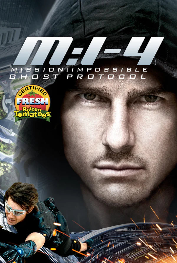 Mission Impossible Ghost Protocol HD Vudu or iTunes Via Paramount redeem