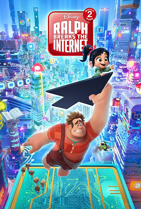 Ralph Breaks the Internet Google Play HD (Ports Vudu/iTunes Via Moviesanywhere)