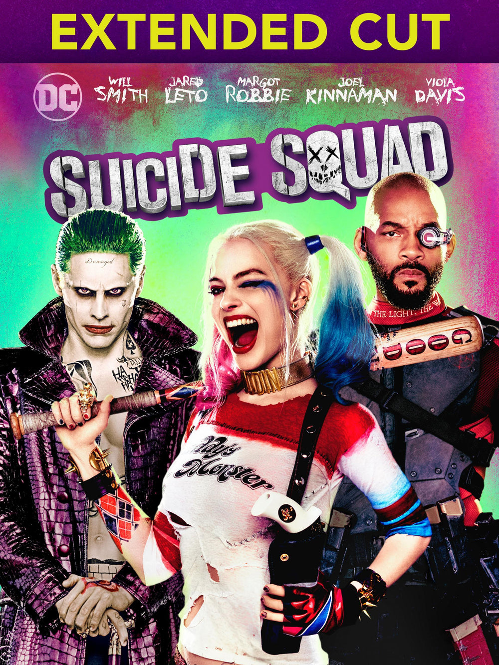 Suicide Squad: Extended Cut HD Vudu/iTunes Via Moviesanywhere