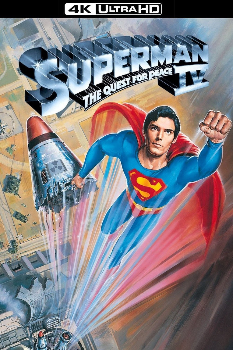 Superman IV: The Quest for Peace 4K Vudu/iTunes Via Moviesanywhere